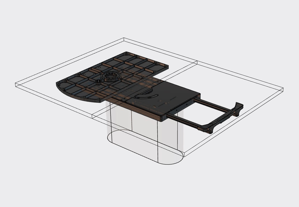 MANUAL SLIDING &amp; ROTATION TABLE TOP MECHANIMS